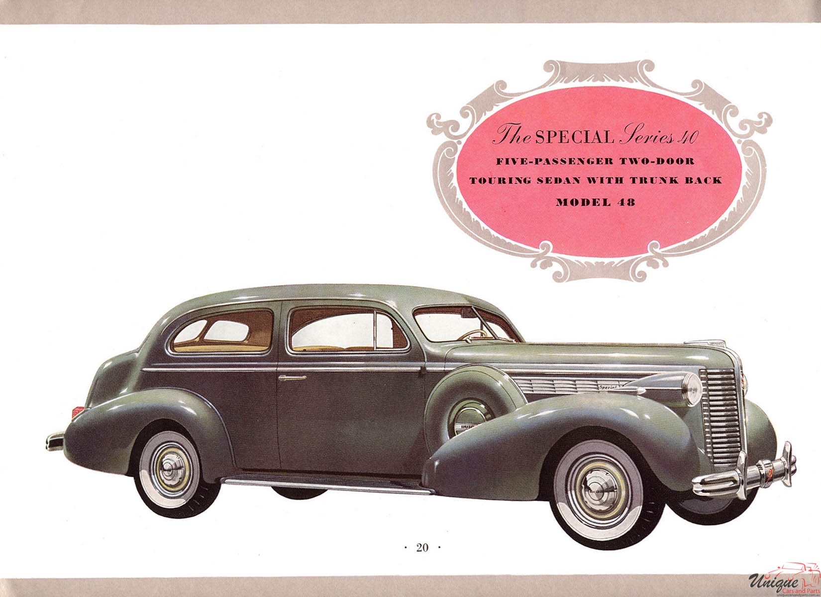 1938 Buick Prestige Brochure Page 27